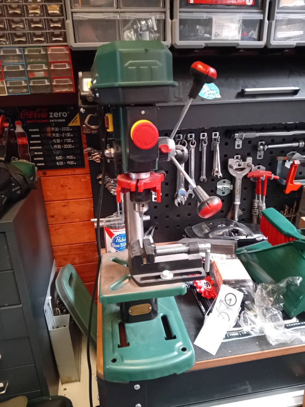 Kolomboormachine - Zo goed als nieuw, Ophalen of Verzenden, Zo goed als nieuw, Minder dan 400 watt, Kolomboormachine