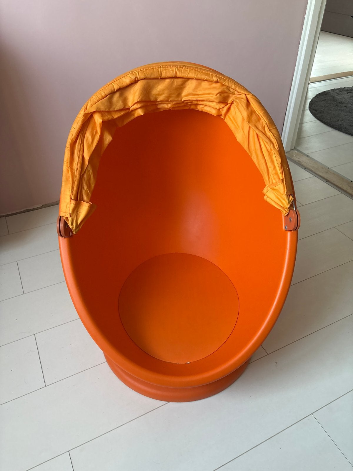 IKEA PS LÖMSK Draaistoel Oranje - Kinderstoel, Ophalen, Kunststof, Gebruikt, Overige kleuren