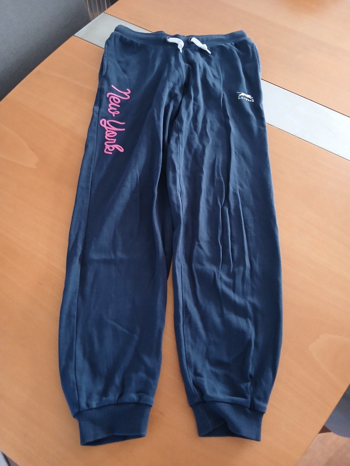 joggingbroek  slazenger  leopard nt 164, Ophalen of Verzenden, Gebruikt, Meisje, Broek