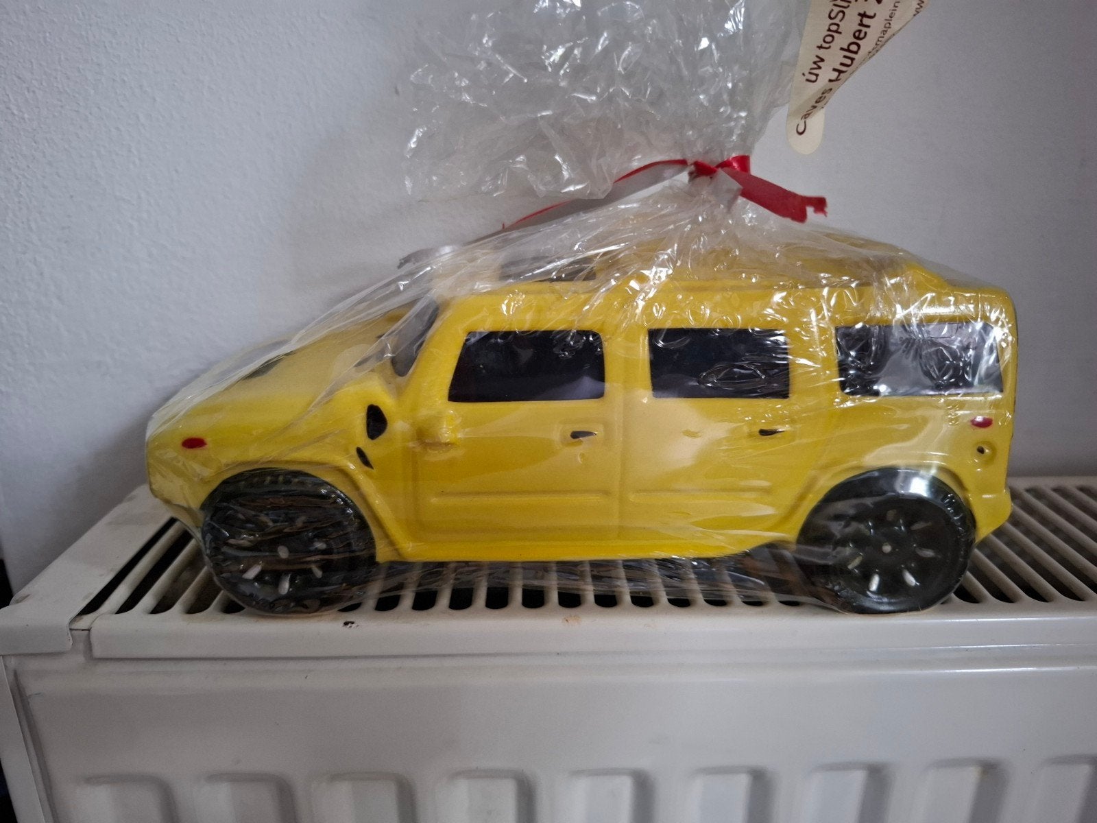 gele hummer met vodka( leuk cadeautje), Ophalen of Verzenden