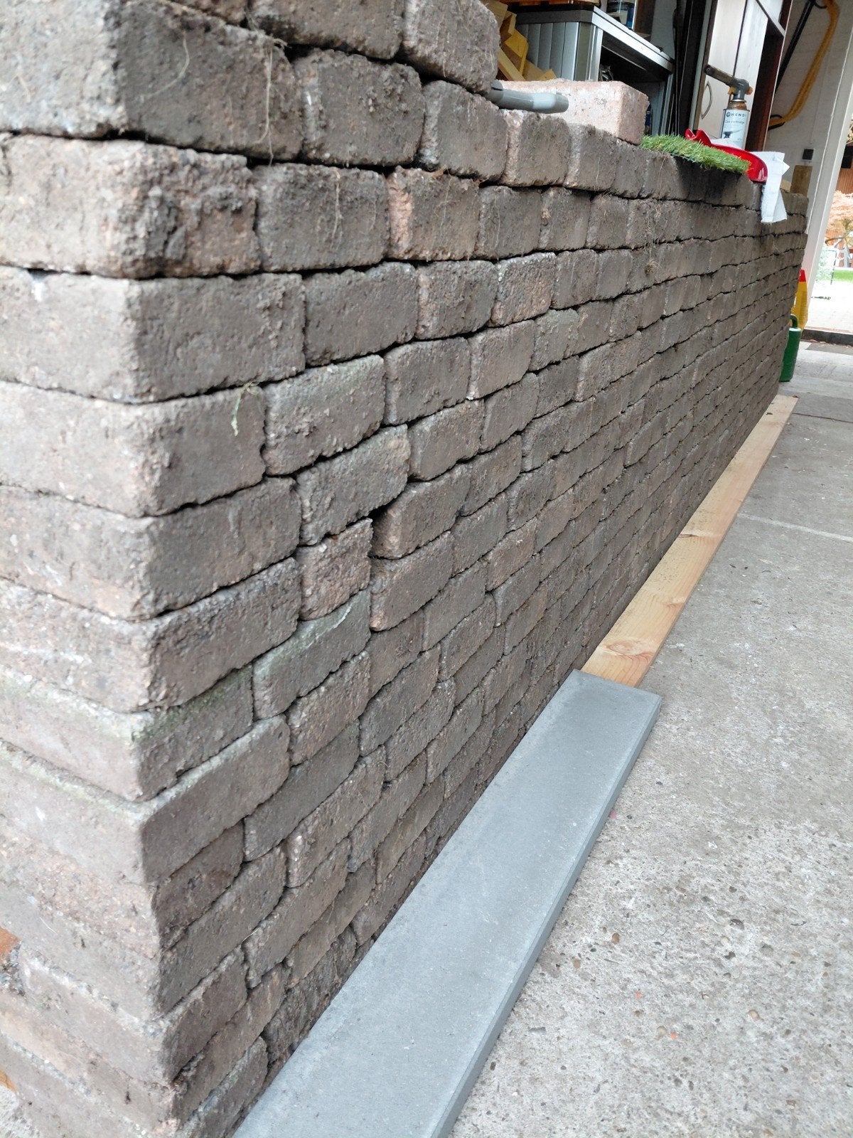 10 m² terrastegels/bouwstenen 15x20 cm, Ophalen