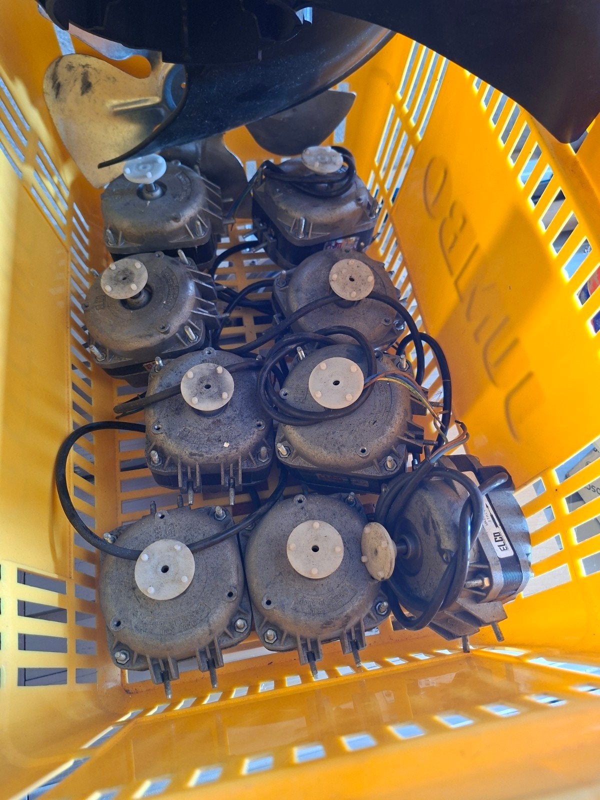 Elco ventilator motoren tbv koelverdampers/koudetechniek, Ophalen of Verzenden