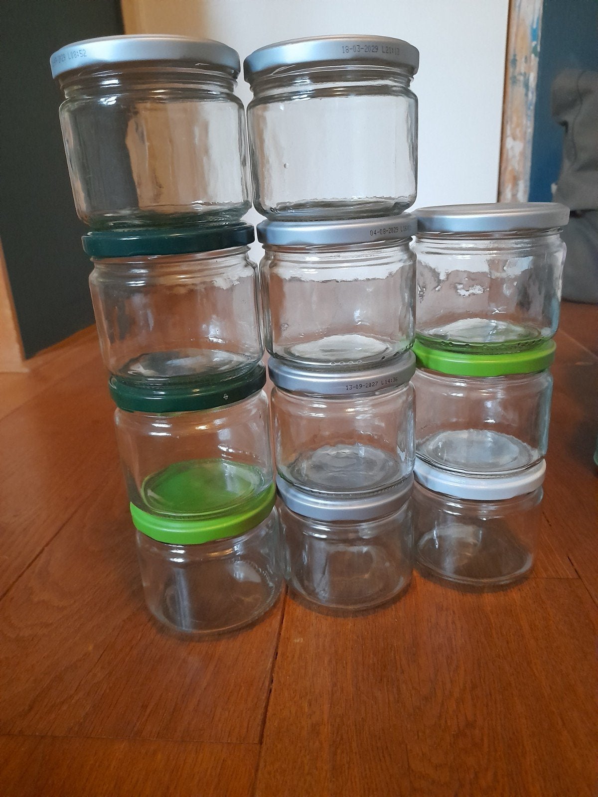 Glazen potjes, voor inmaken of jam, Huis en Inrichting, Ophalen of Verzenden