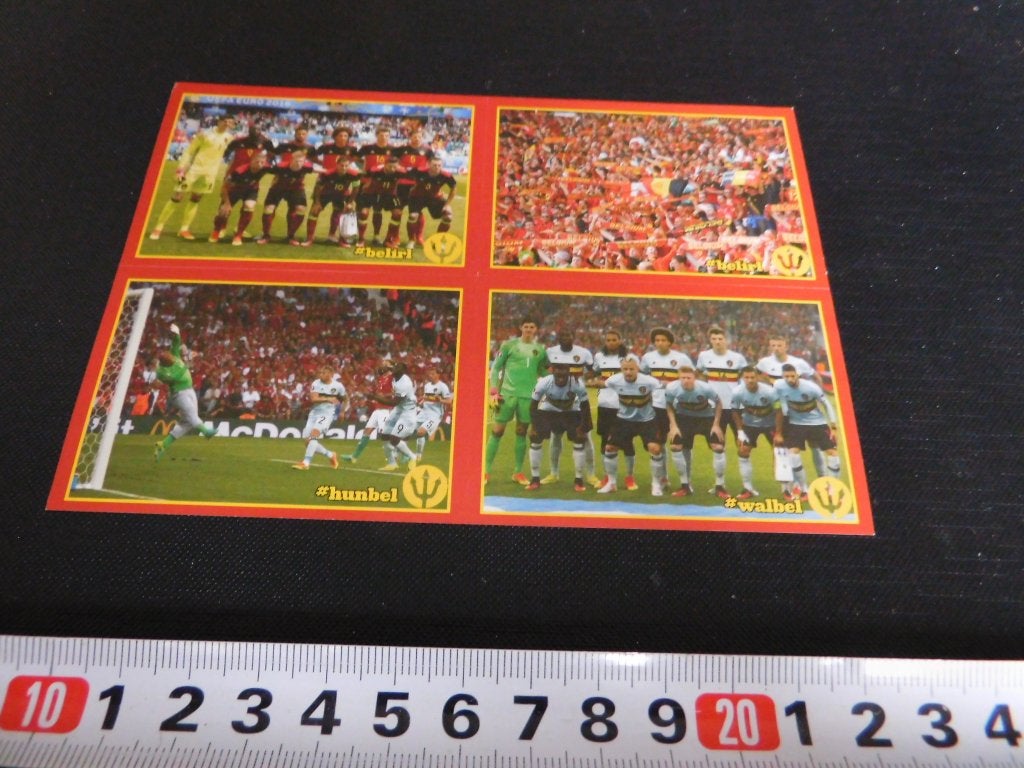 sticker PANINI Belgian Red Devils set Lk095, Verzamelen, Ophalen of Verzenden, Zo goed als nieuw