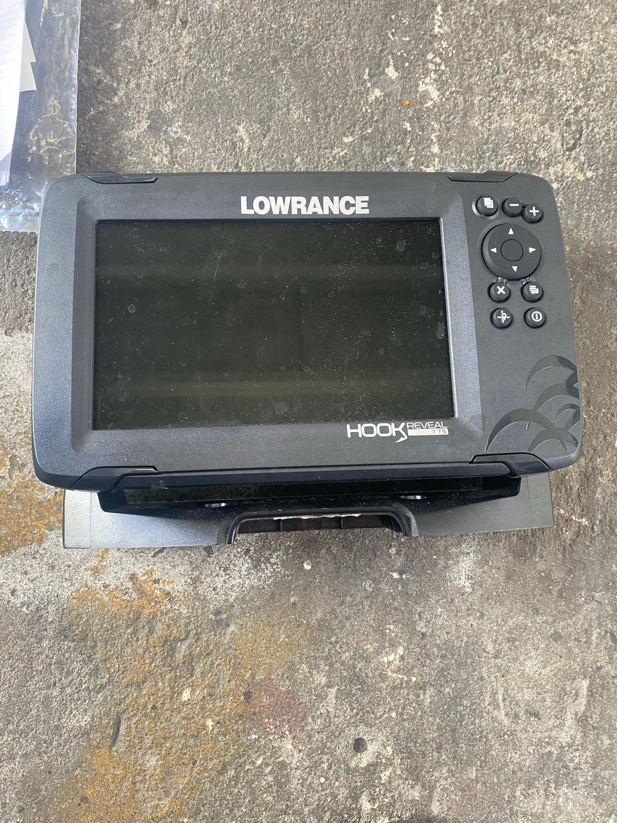 Lowrance Hook Reveal 7ts, Ophalen of Verzenden, Zo goed als nieuw, Kaartplotter of Fish Finder