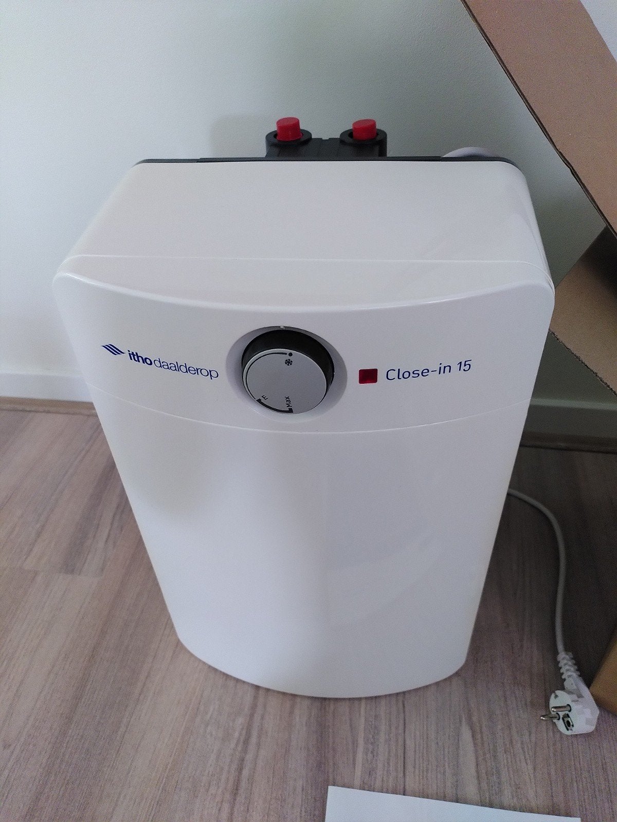 Close-in 15 liter boiler, Itho Daalderop, Minder dan 20 liter, Ophalen of Verzenden, Gebruikt, Boiler