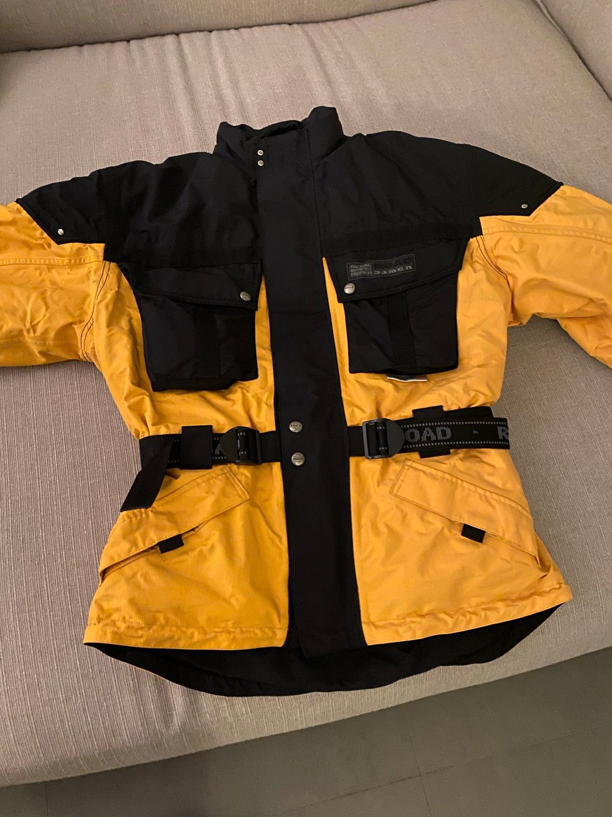 Damen motorjas L - wind- en waterdicht met protectie, Motoren, Ophalen of Verzenden, Tweedehands, Dames, Jas | textiel