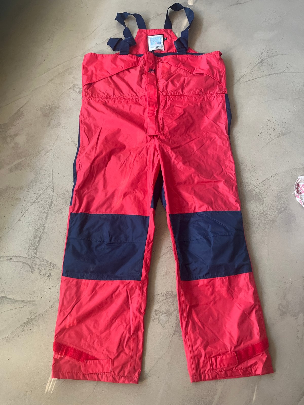 Helly Hansen Zeilbroek XXL - Rood/Blauw, Watersport en Boten, Watersportkleding, Ophalen of Verzenden, Gebruikt, Dame of Heer