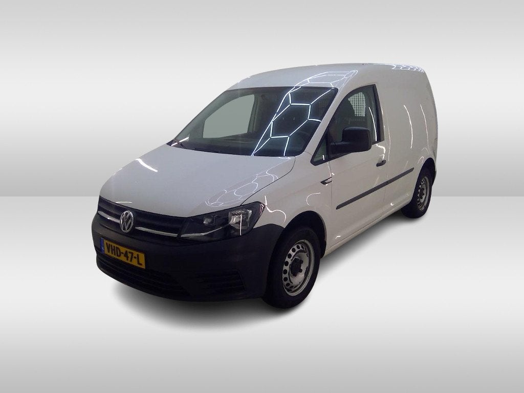Volkswagen Caddy 2.0 TDI 102pk Airco Navigatie (bj 2020), Stof, Gebruikt, Euro 6, 4 cilinders
