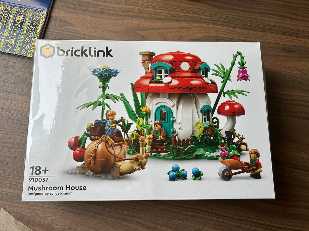 Lego Bricklink 910037 Mushroom House - Uniek en Nieuw!, Ophalen of Verzenden, Nieuw