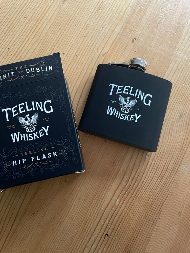 Teeling Hip Flask / heupfles nieuw in doos, Ophalen of Verzenden