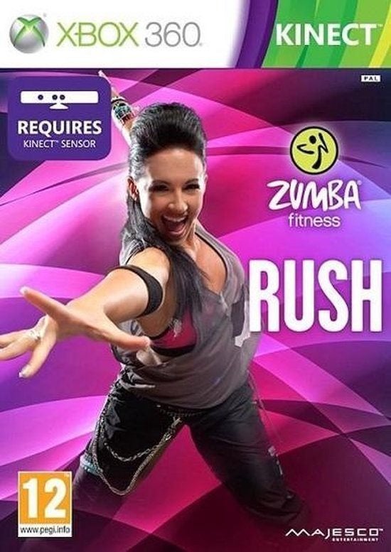 Zumba Fitness Rush Xbox 360 €5,99 | GameshopX nl, Ophalen of Verzenden, Zo goed als nieuw, Sport, 3 spelers of meer