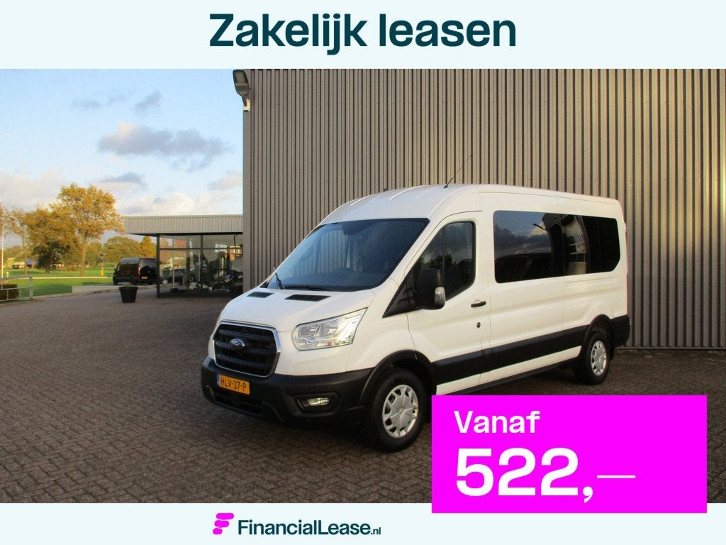 Ford Transit Rolstoelbus Rolstoelvervoer Lift Airco, Voorwielaandrijving, Stof, Gebruikt, Euro 6