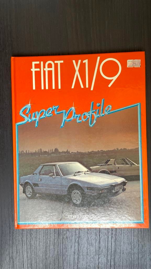Fiat X1/9  Bertone Boek, Boeken, Ophalen of Verzenden, Gelezen, Overige merken
