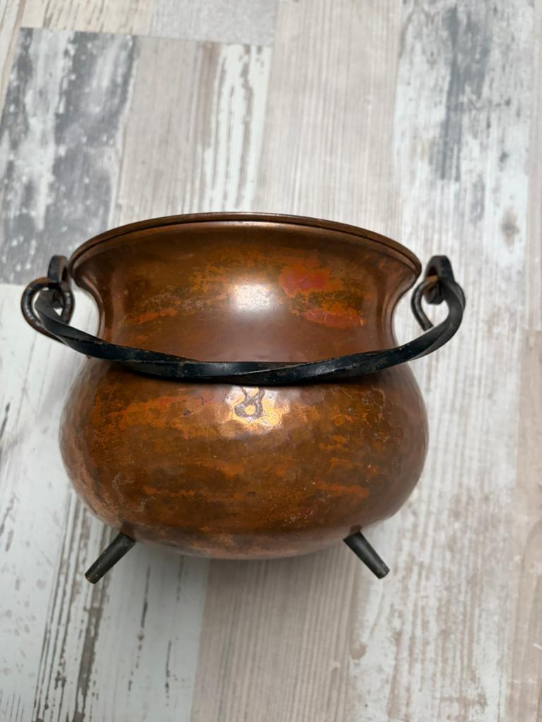 Koperen heksenketel, Ophalen of Verzenden, Koper