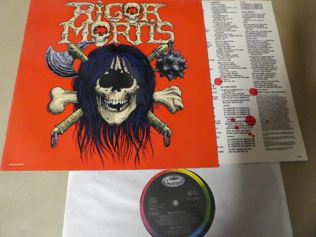 Rigor Mortis – Rigor Mortis (1988), Inclusief binnenhoes, Ophalen of Verzenden, Zo goed als nieuw, 12 inch