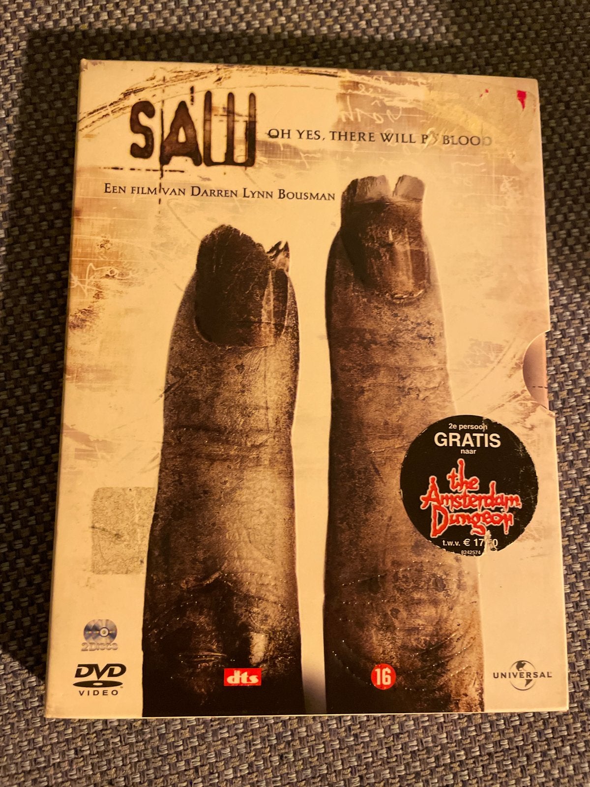 Saw - DVD (2-disc Special Edition), Psychologische thriller, Engels, Vanaf 16 jaar, Nederlands