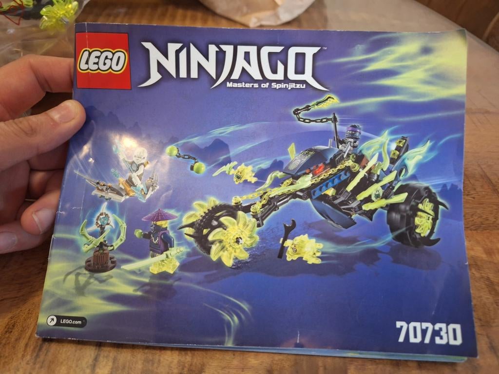Lego ninjago 70730, Ophalen of Verzenden, Zo goed als nieuw