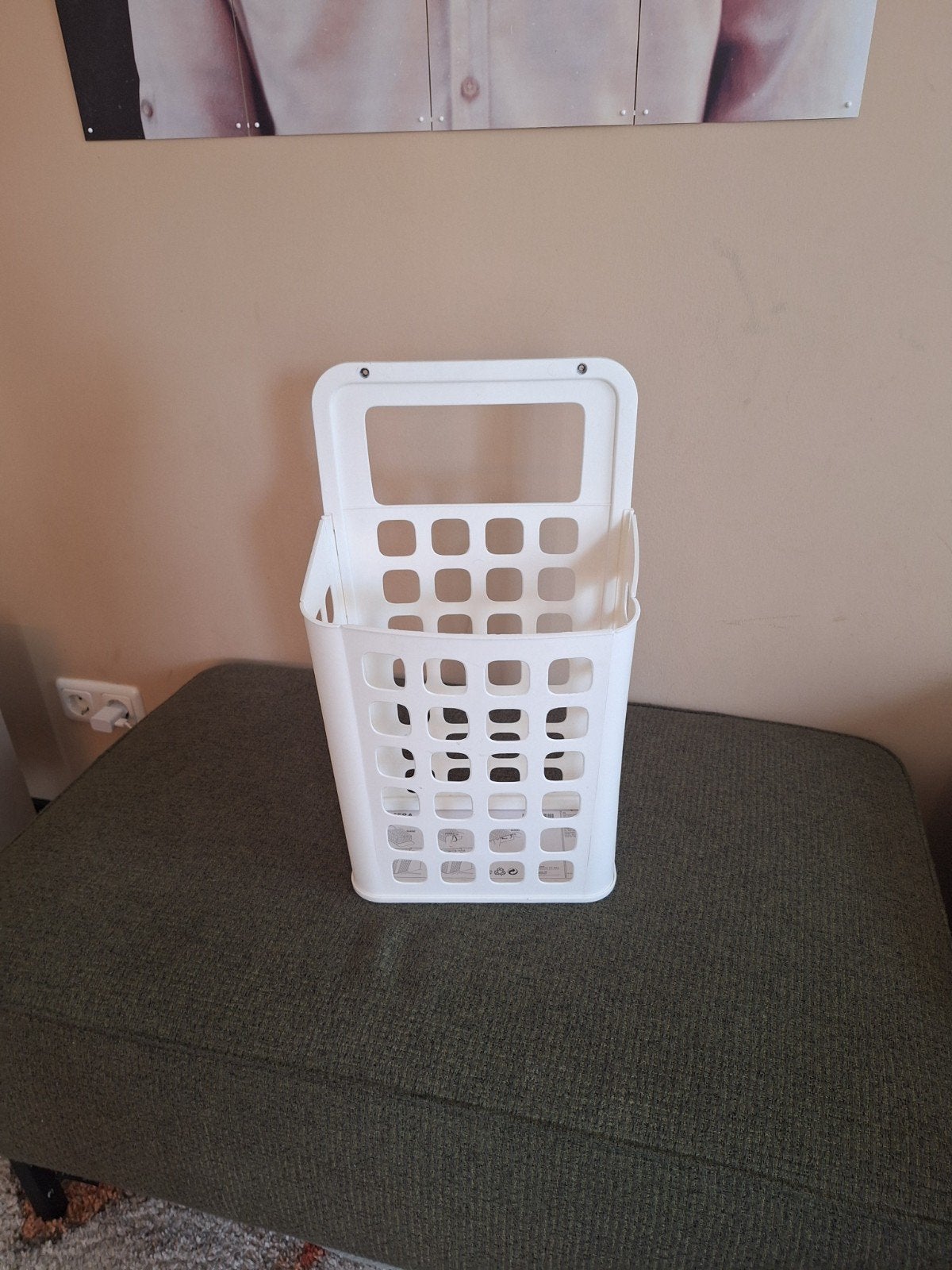 IKEA VARIERA afvalbak/opbergbak wit, Ophalen, Gebruikt, Wit, Kunststof