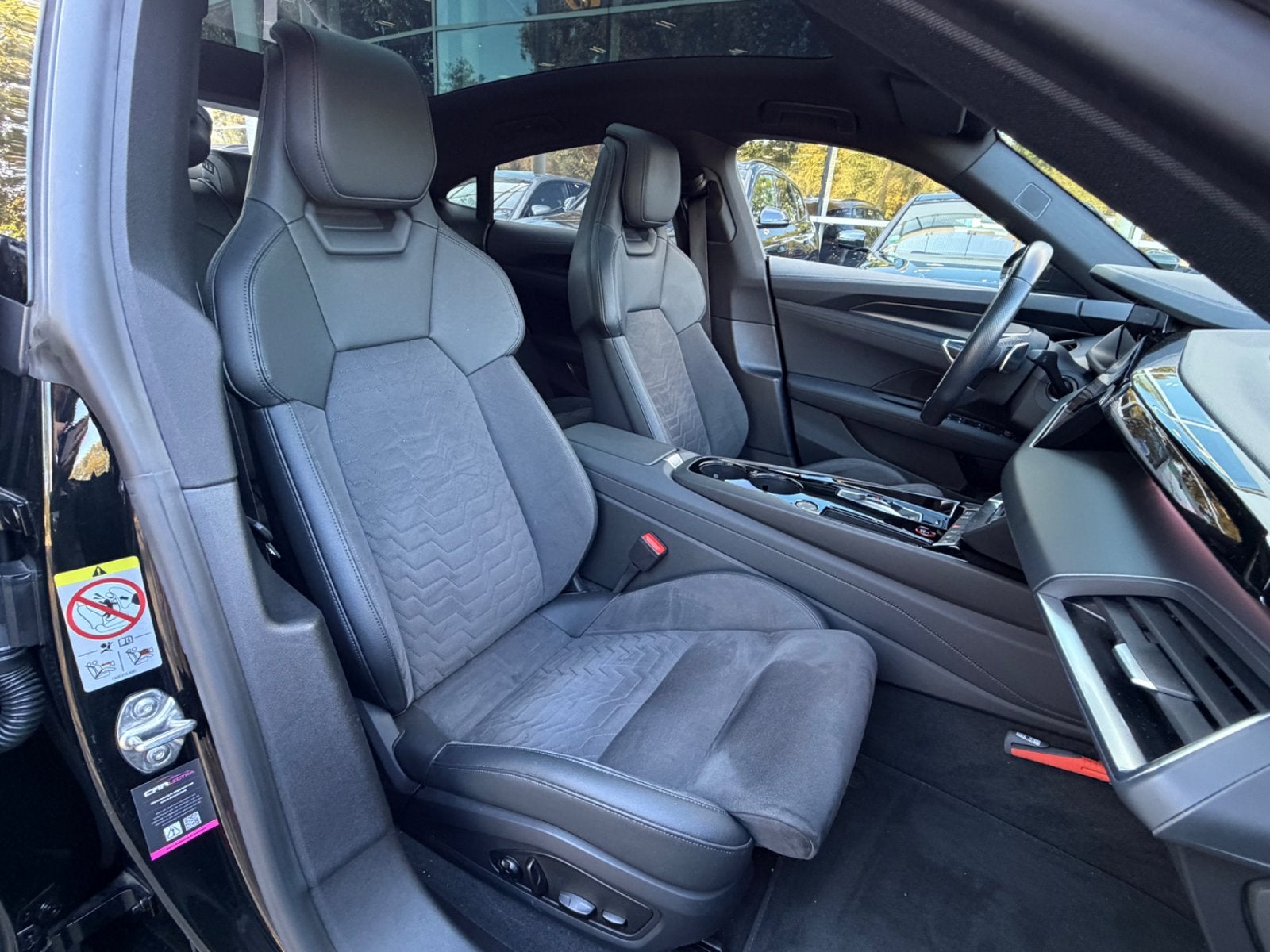 Audi e-tron GT GT 93 kWh | Panoramadak | Stoelverwarming | 3, Auto's, Automaat, 479 km, Zwart, Vierwielaandrijving
