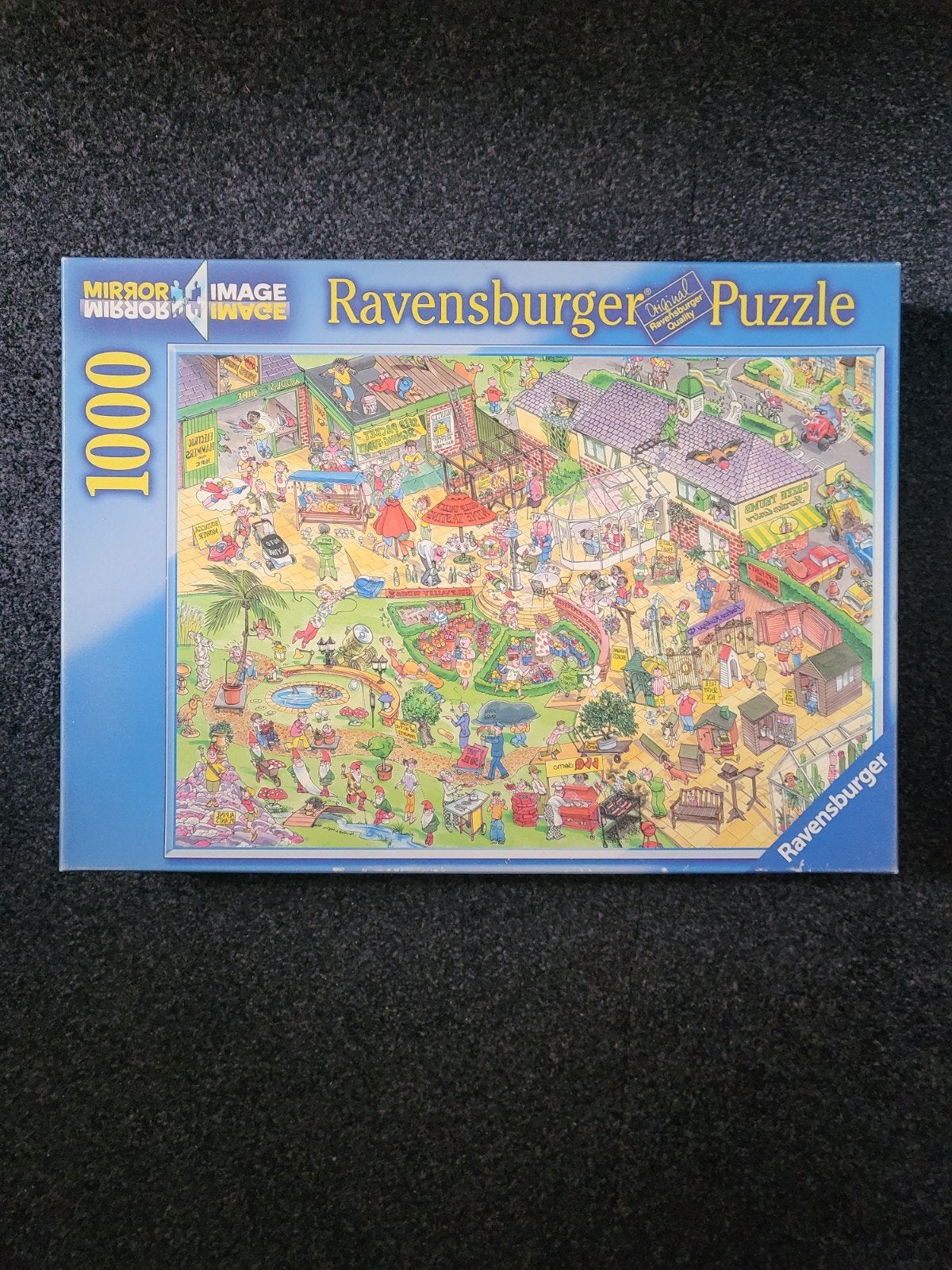 Ravensburger Legpuzzel 1000 stukjes - Mirror Image, Ophalen of Verzenden, 500 t/m 1500 stukjes, Zo goed als nieuw, Legpuzzel
