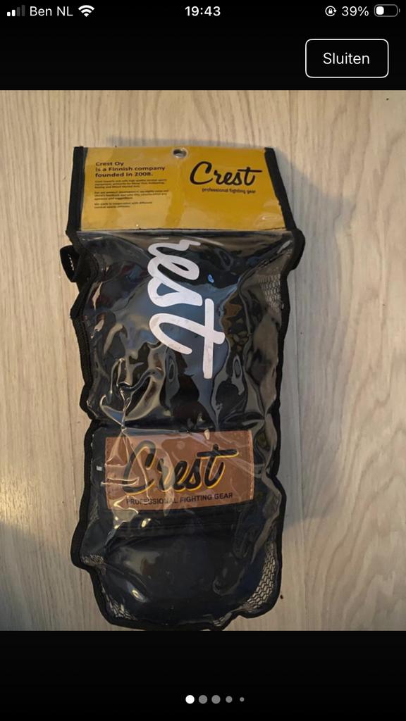MMA handschoenen maat L, Ophalen of Verzenden, Zo goed als nieuw, Bokshandschoenen