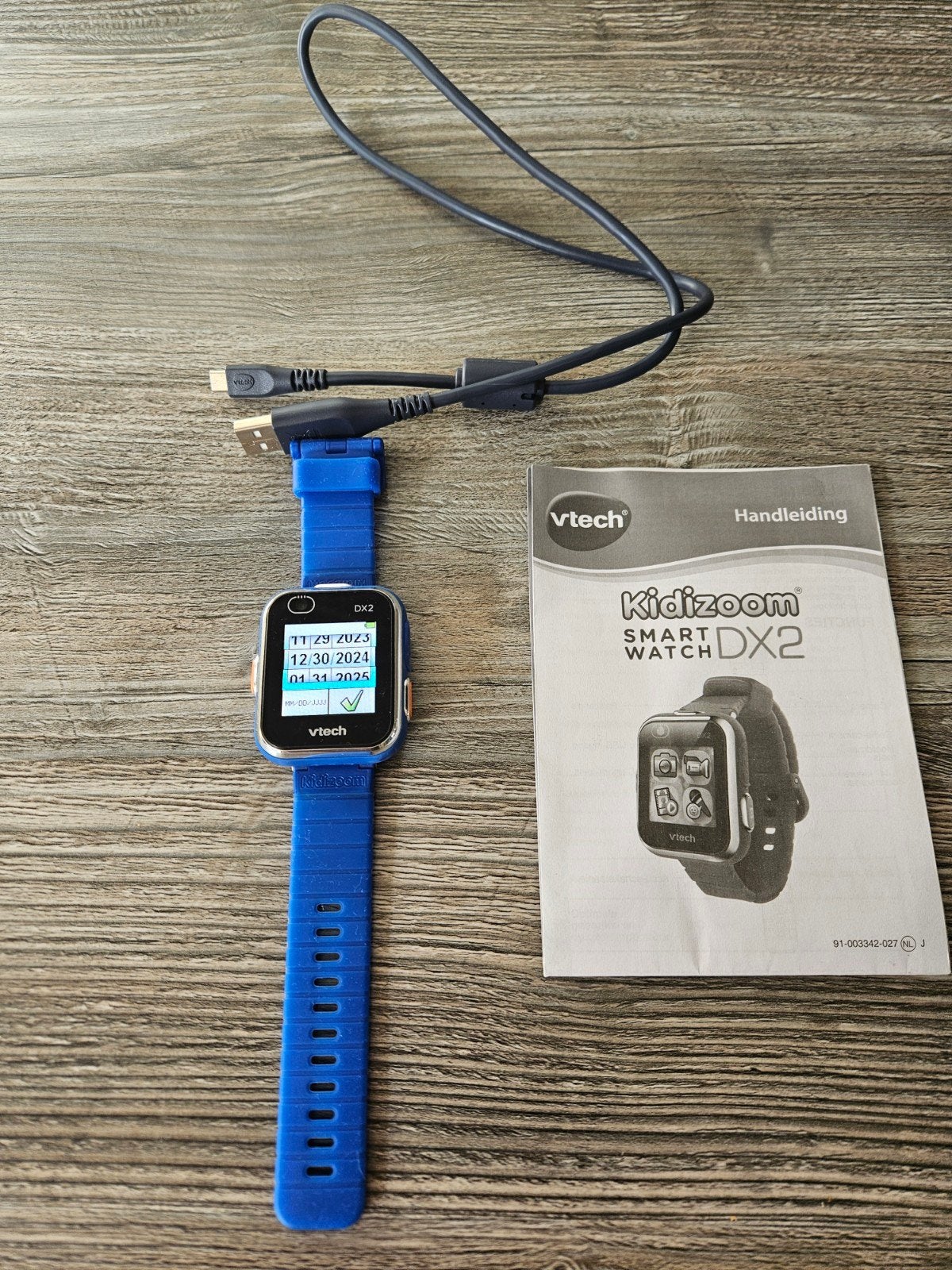 VTech Kidizoom Smartwatch DX2, Ophalen of Verzenden, Zo goed als nieuw, Blauw, Jongen of Meisje