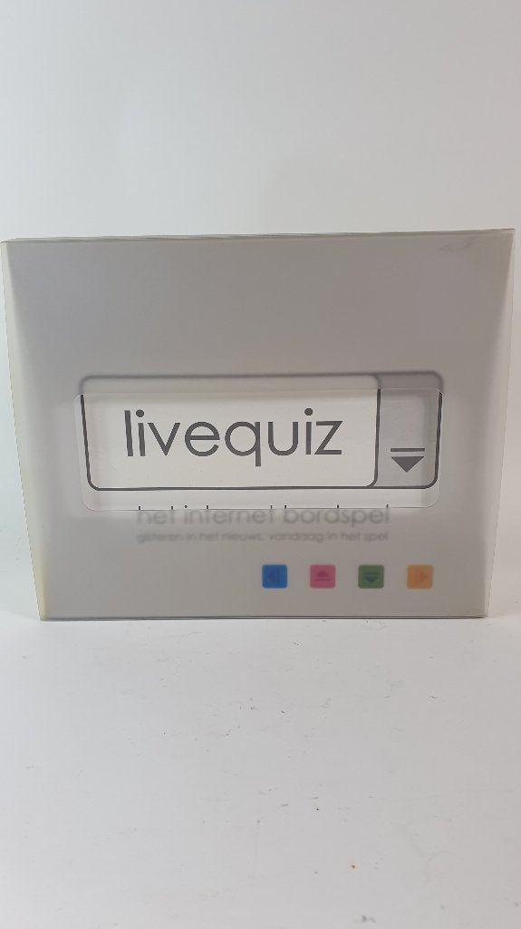 Live Quiz, Internet bordspel, Identity Games als nieuw. 2A12, Hobby en Vrije tijd, Gezelschapsspellen | Bordspellen, Tweedehands verkoop