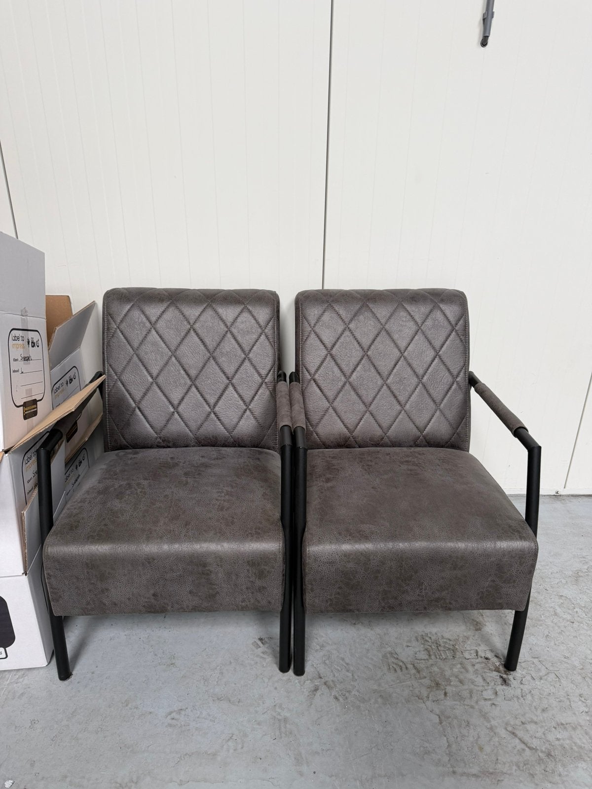 2 stoelen te koop, Ophalen, Zo goed als nieuw