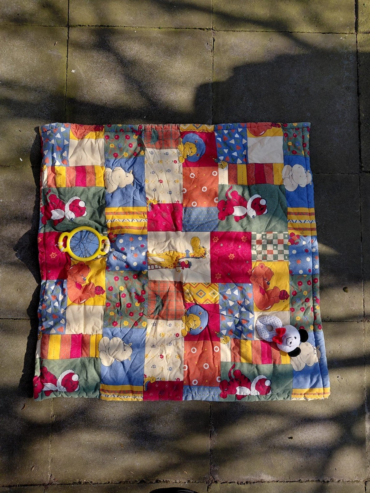 Vrolijk speelkleed voor baby's en peuters, Ophalen of Verzenden, Gebruikt, Speelkleed