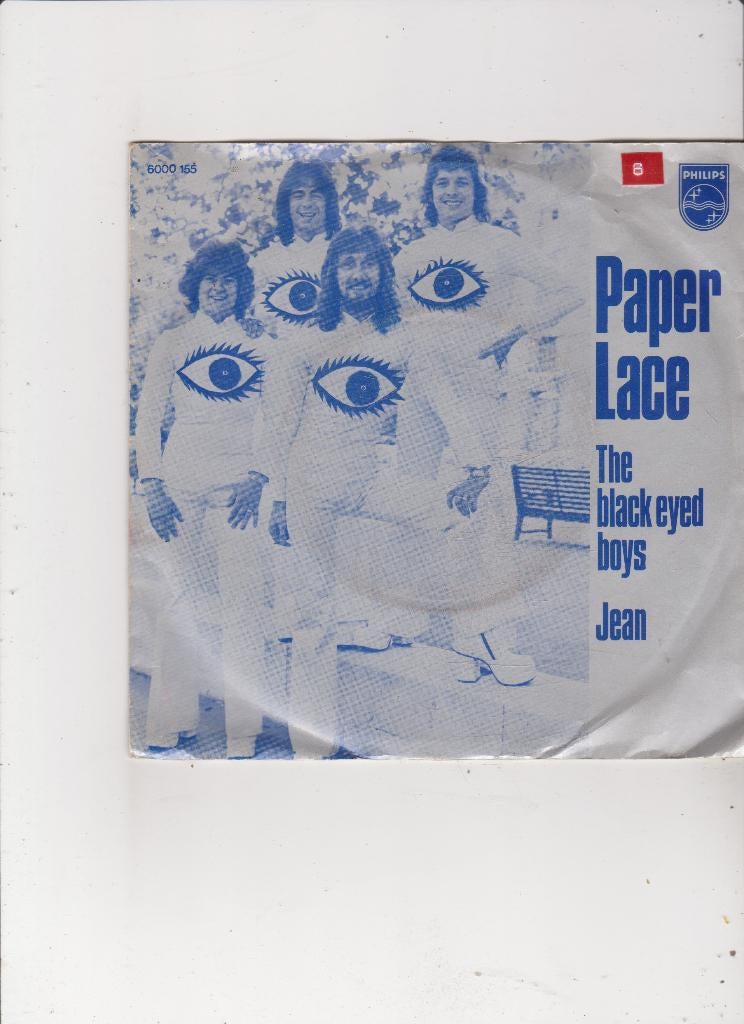 Single Paper Lace - The black eyes boys, Cd's en Dvd's, Vinyl Singles, Ophalen of Verzenden, Gebruikt, 7 inch, Pop
