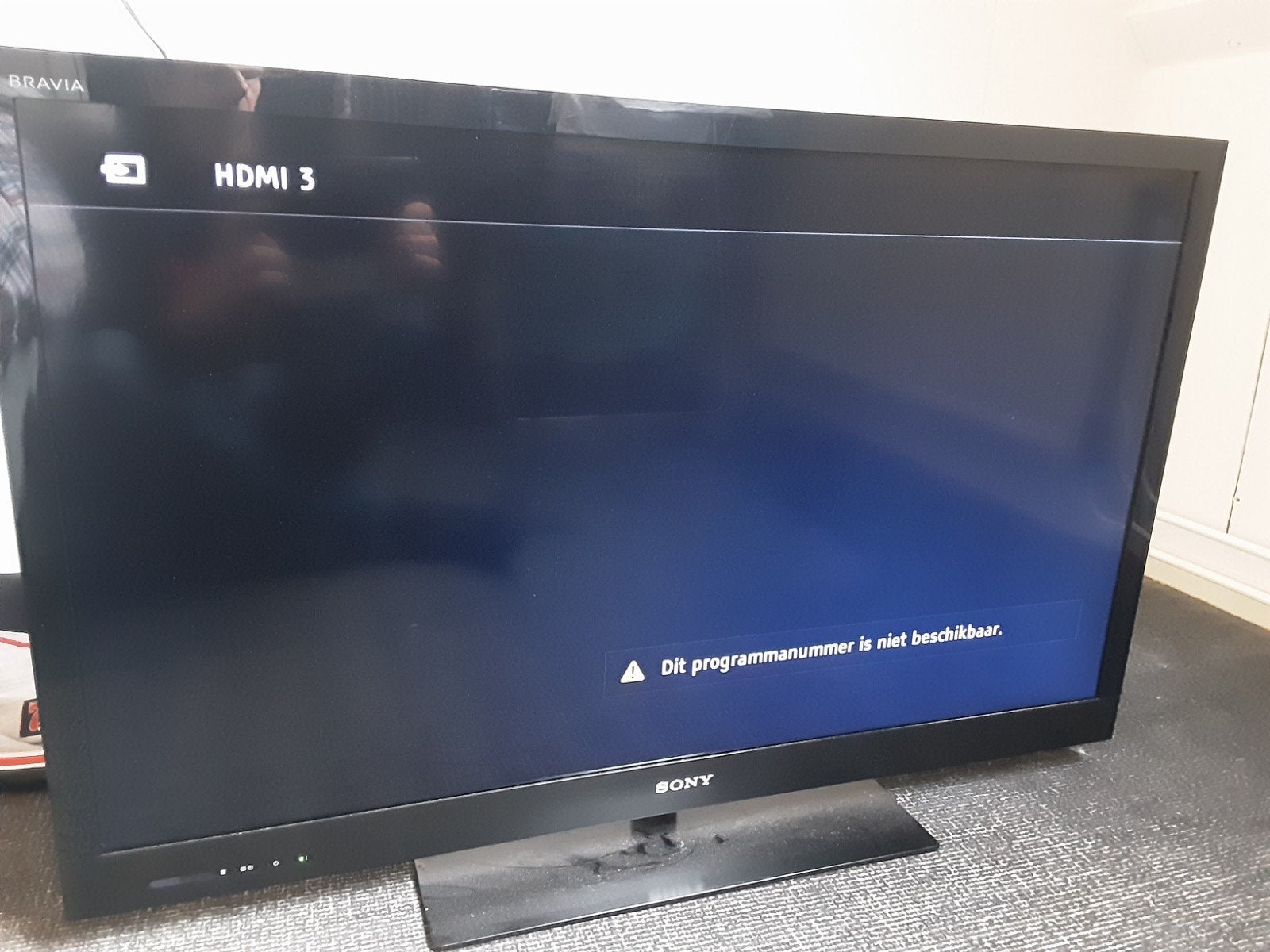 Sony bravia tv, Audio, Tv en Foto, Ophalen, 50 Hz, Sony
