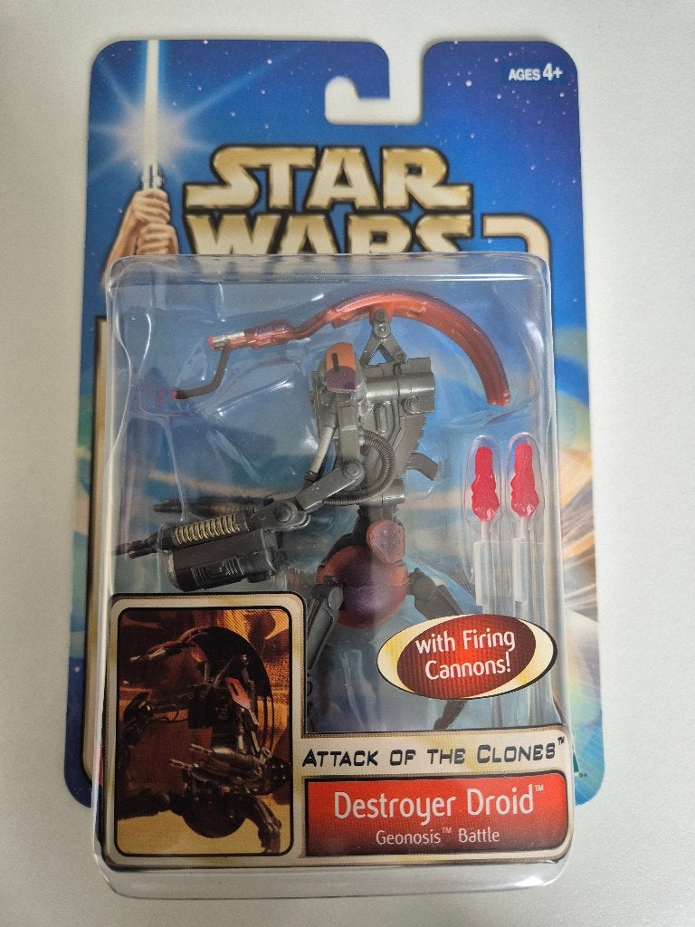 Star Wars Saga 02-48 Destroyer Droid Droideka Geonosis, Ophalen of Verzenden, Nieuw, Actiefiguurtje