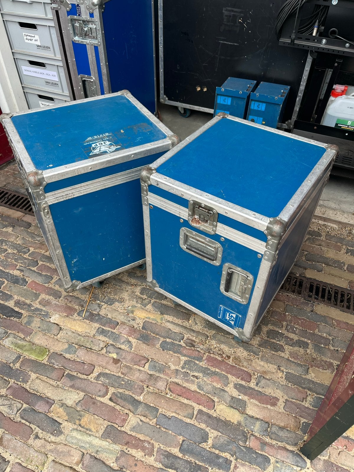2 Stage Accompany versterkerrack flightcases 10HE, Ophalen, Gebruikt, Flightcase, SA