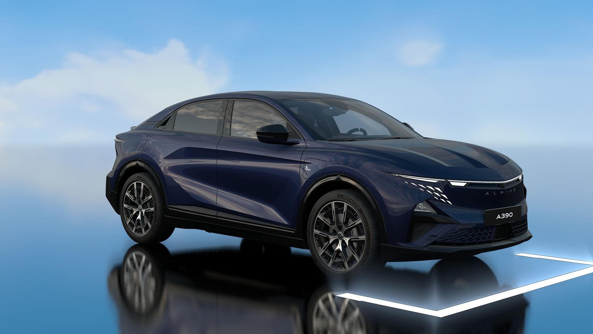 Alpine A390 GT 89kWh | Bleu Abysse | Pack Driving | Alpine s, Auto's, Alpine, Automaat, 135 pk, Overige modellen, 89 kWh