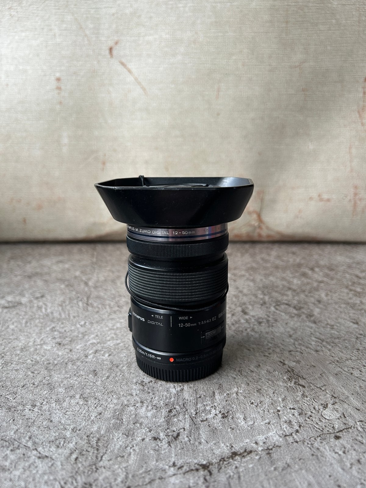 Olympus M.Zuiko Digital 12-50mm f/3.5-6.3 EZ lens, Audio, Tv en Foto, Ophalen, Autofocus, Micro Four Thirds, Olympus