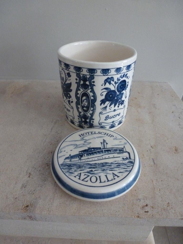 Delft Blauw Suiker Bus/pot, Ophalen of Verzenden