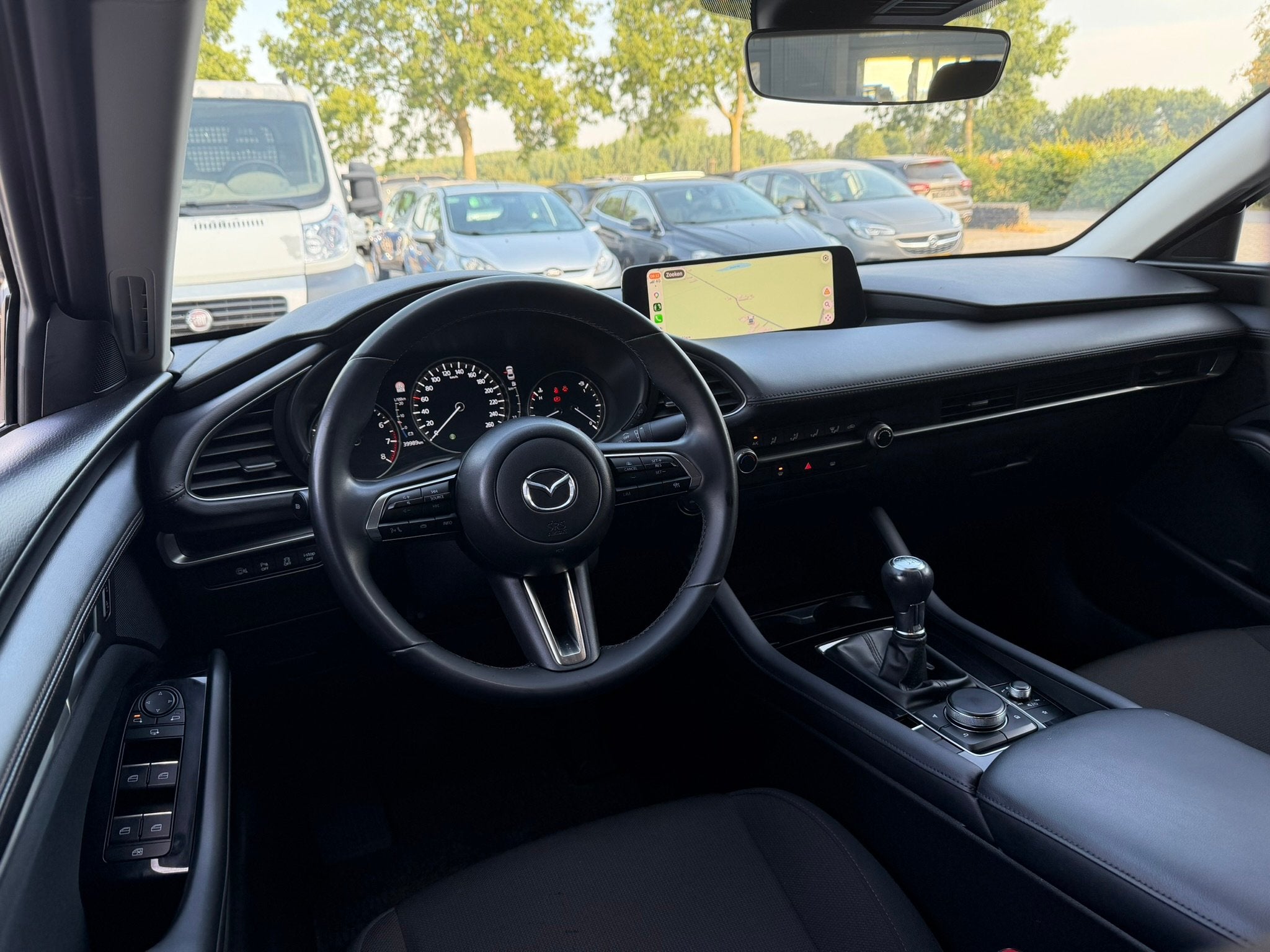 Mazda 3 2.5 e-SkyActiv-G Carplay (bj 2024), Keurmerk '100% Onderhouden', Gebruikt, 4 cilinders, Origineel Nederlands