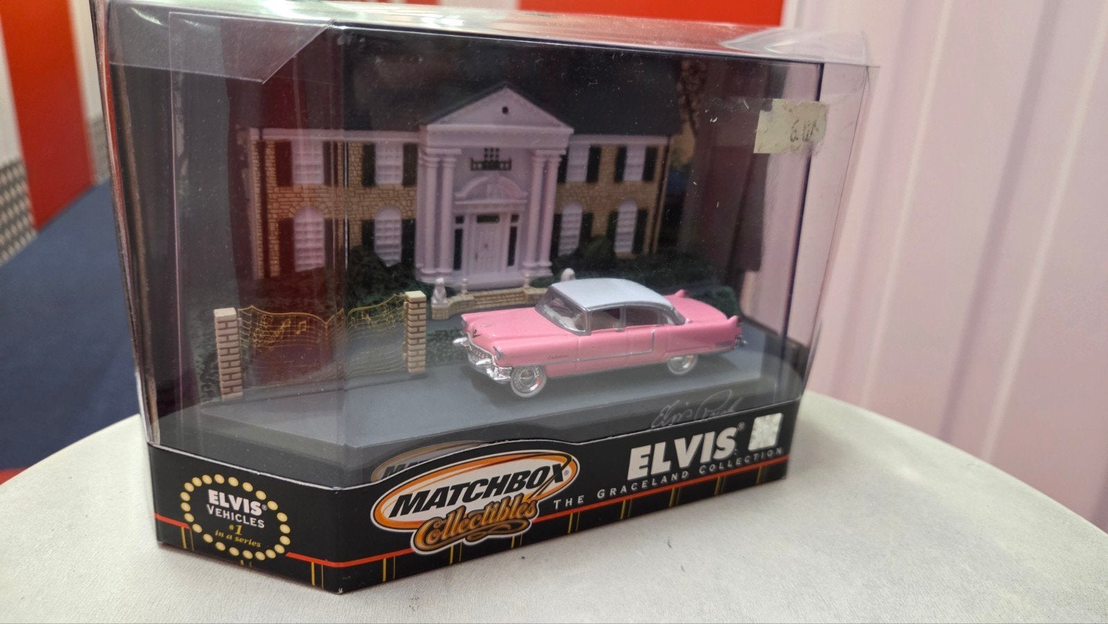 Matchbox Elvis Graceland Collection 1955 Cadilla, Ophalen of Verzenden, Zo goed als nieuw, Auto