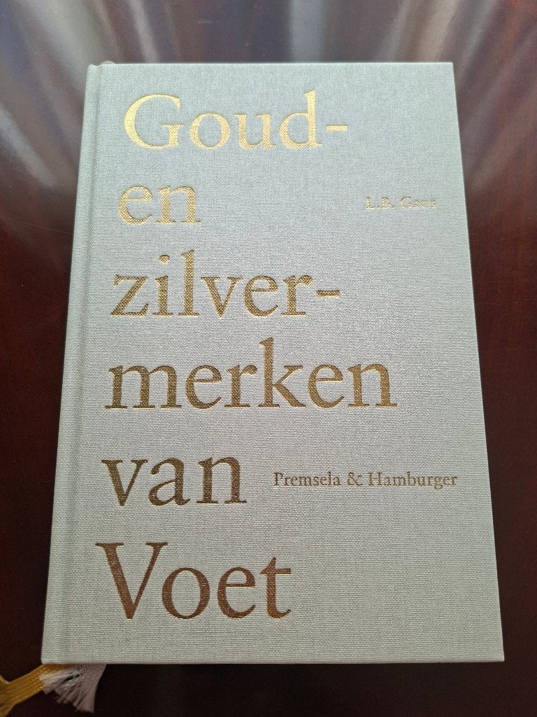 Goud- en zilvermerken van Voet - Premsela en Hamburger, Ophalen of Verzenden, Zo goed als nieuw