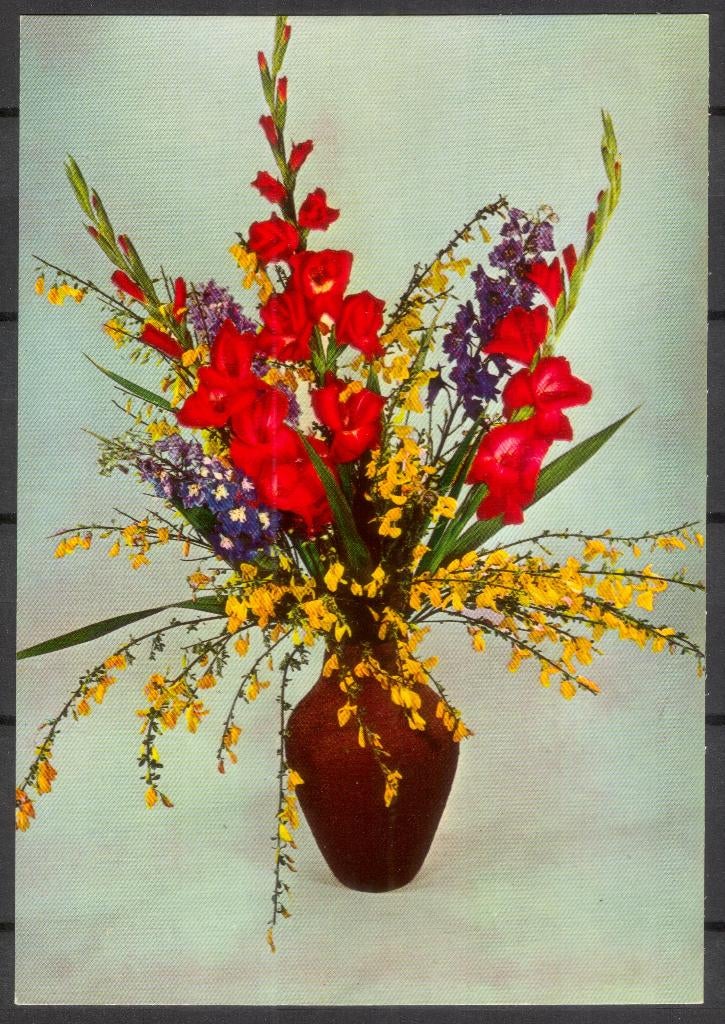 Bloemen (4), Verzenden, 1960 tot 1980, Ongelopen, Overige thema's