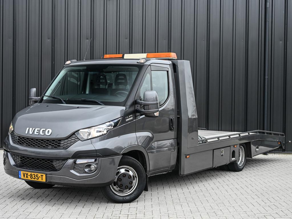 Iveco Daily 40C21 3.0 410 | Tijhof | Elektrische lier | NL A, Euro 5, Gebruikt, 4 cilinders, Iveco