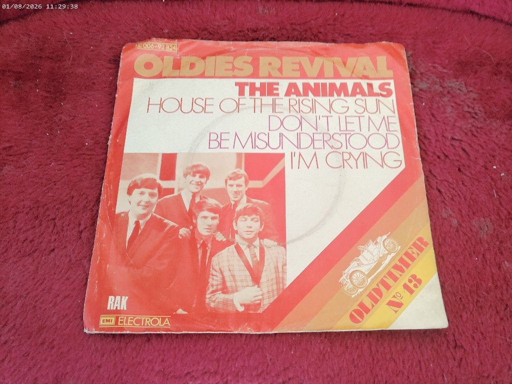 The Animals - House of the rising Sun ( OLDIES ), Cd's en Dvd's, Gebruikt, 7 inch, Ophalen of Verzenden, Complilatie