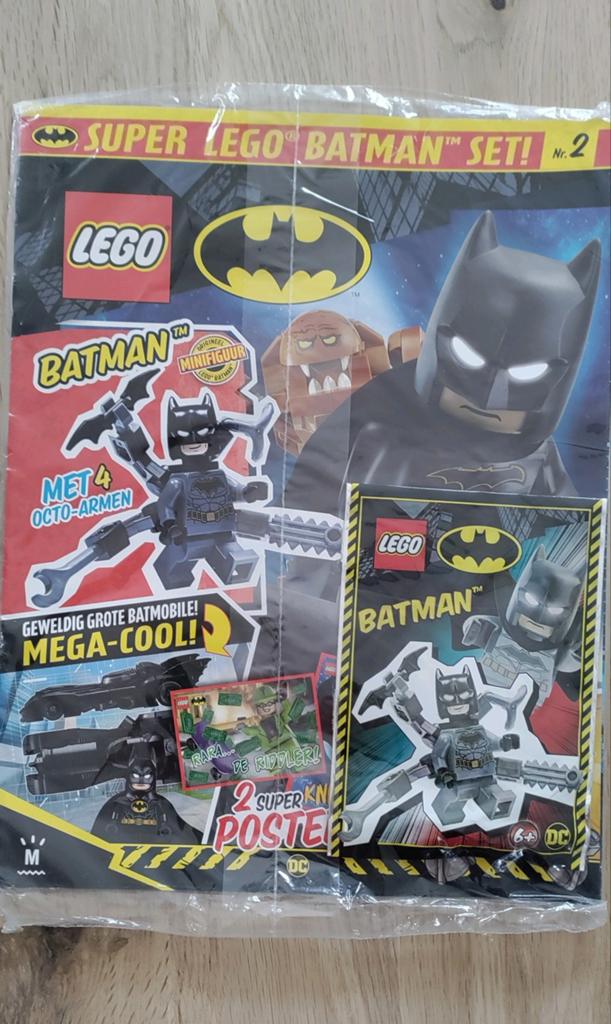 Lego Batman Magazine nieuw geseald + minifigure, Overige thema's, Lego, Overige typen, Nieuw