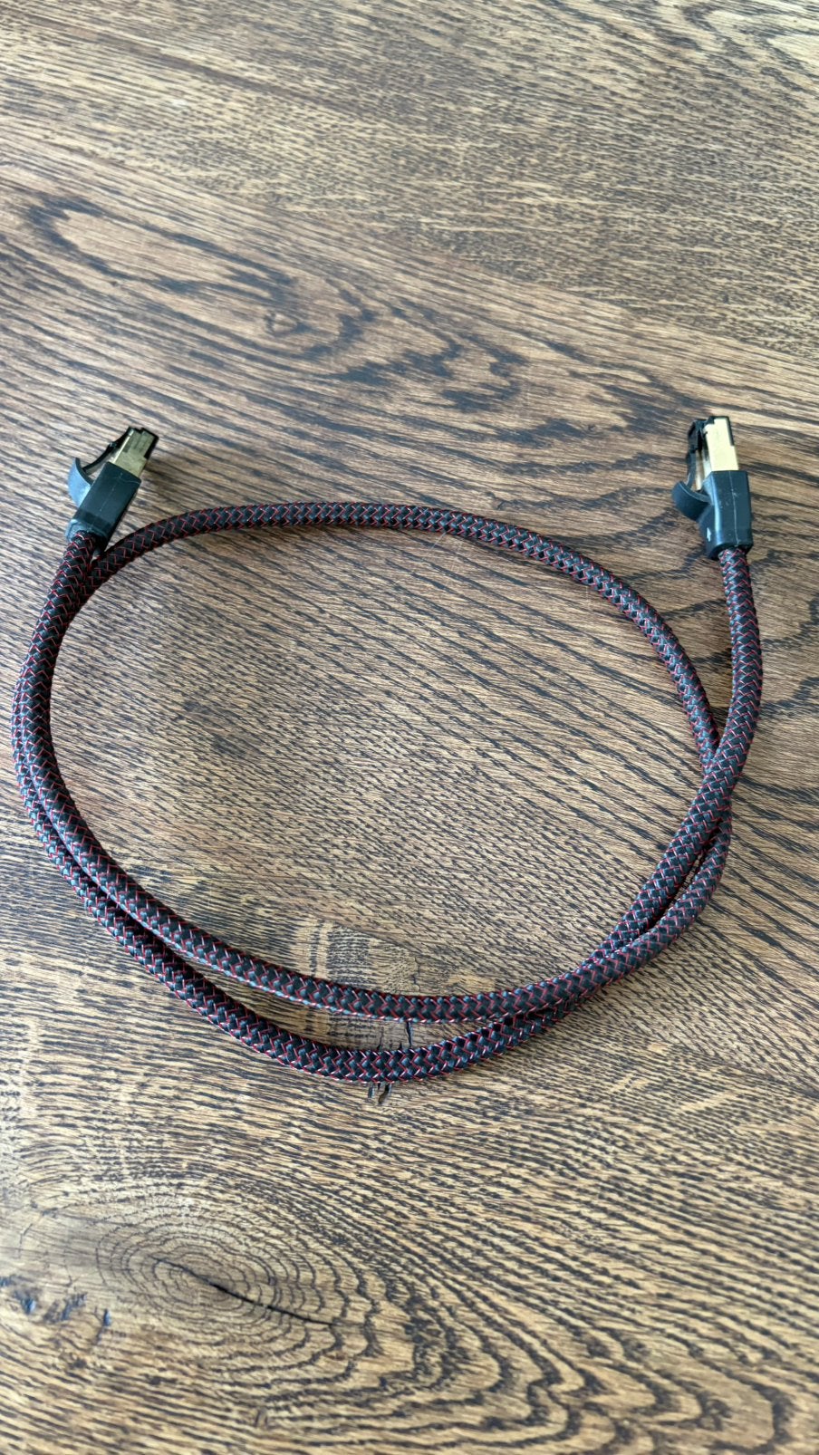 Audioquest Cinnamon LAN Ethernet 0.75m, Audio, Tv en Foto, Audiokabels en Televisiekabels, Ophalen of Verzenden, Zo goed als nieuw