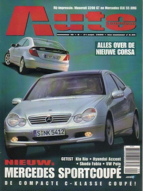 Autokampioen 19 2000 : Mercedes CLK 55 AMG / SportCoupe CLC, Ophalen of Verzenden, Gelezen, Algemeen