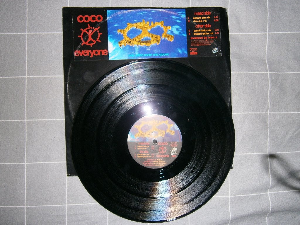 Coco – Everyone (One Nation Under One Groove) 1995. Hardcore, Ophalen, Gebruikt, Hardcore, Import