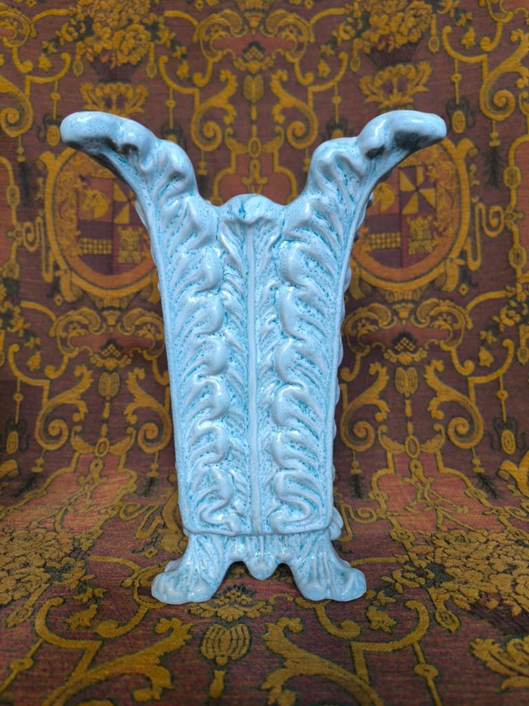 Vintage PTMD Collection Vaas - Blauw Keramiek, Ophalen