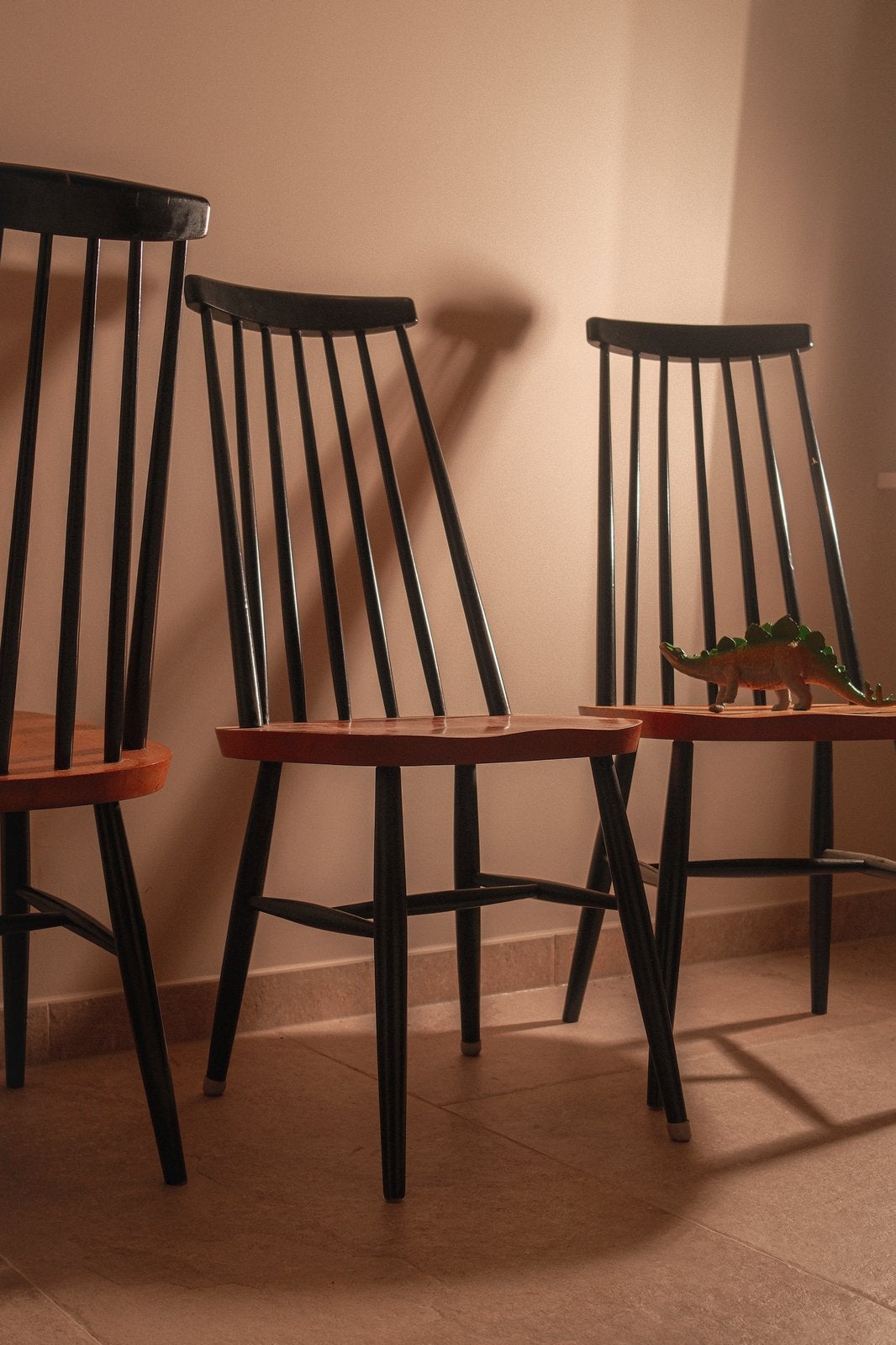Fanett, Pastoe (Ilmari Tapiovaara) set van 4., Ophalen, Bruin, Mid century modern, jaren 60/70, Zo goed als nieuw