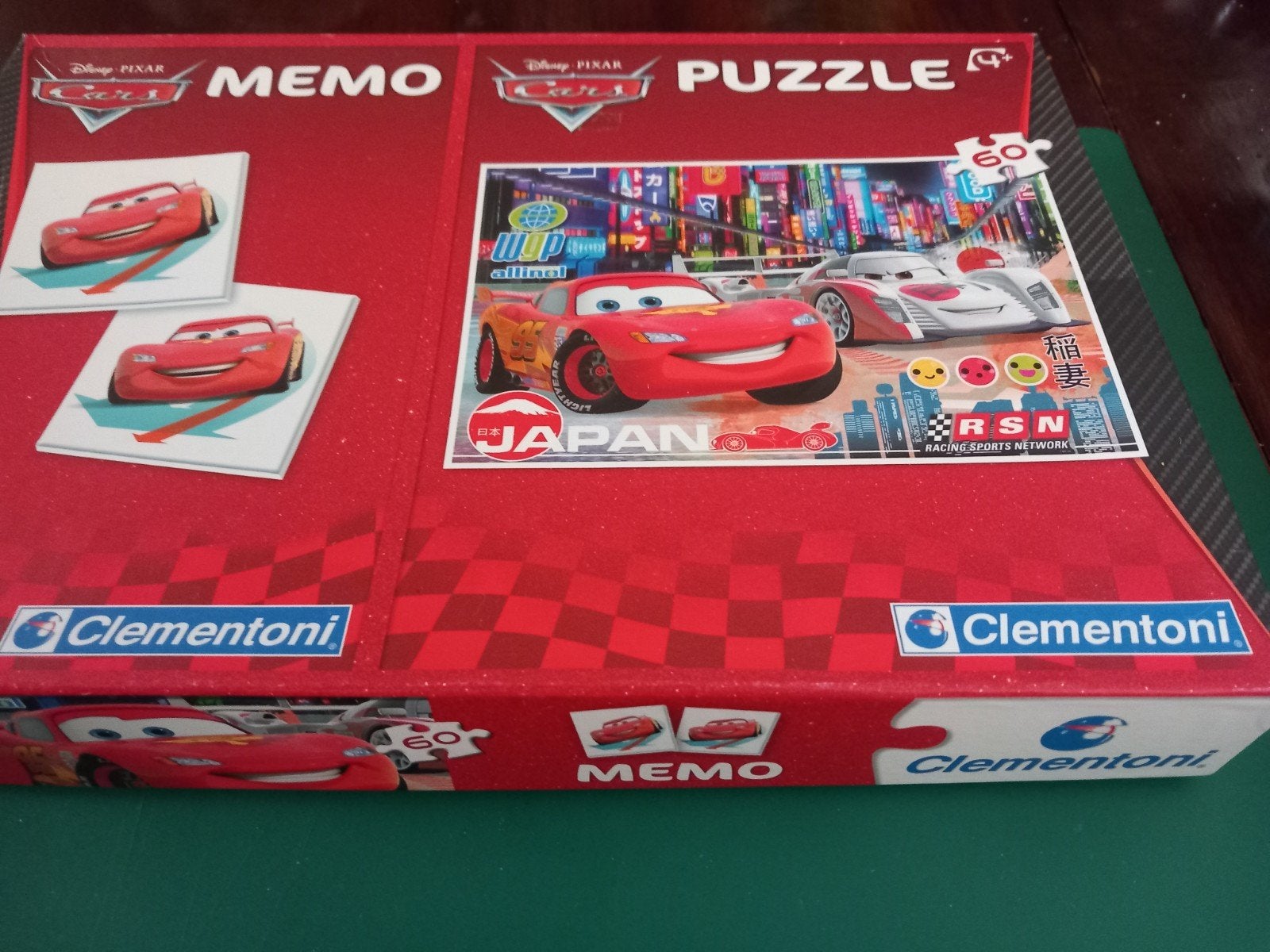 Memo spel en puzzel cars in 1 doos, Ophalen, 10 tot 50 stukjes